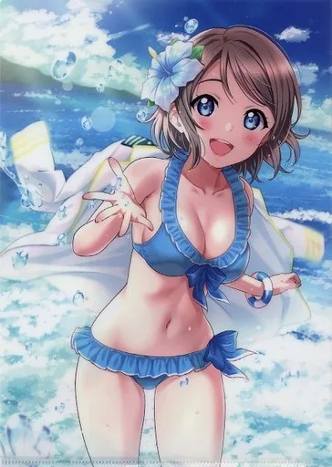 【ラブライブ!】A4クリアファイル 渡辺曜(三九呂) C96/AGOI亭