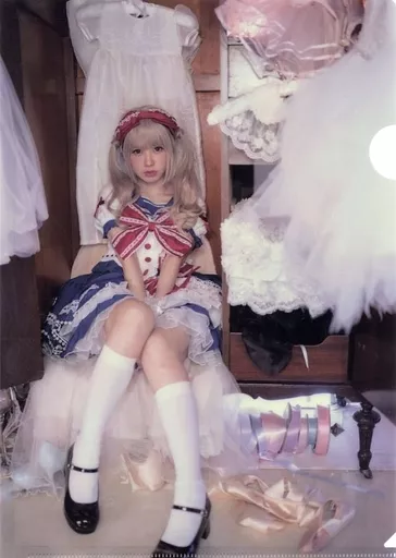 【オリジナル】A4クリアファイル Milky Dolls(えなこ) 2021.8新刊購入特典/えなこみゅ＆メロンブックス