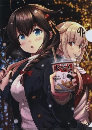 【艦隊これくしょん～艦これ～】A4クリアファイル 時雨＆夕立(壱河ふぇーす) C97/いもほり農場
