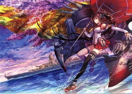 【艦隊これくしょん~艦これ~】A4クリアファイル 大和(藤ちょこ) /逸遊団