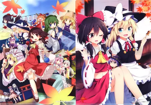 A4クリアファイルセット(あらたとしひら＆乃樹坂くしお) 第4回博麗神社秋季例大祭/博麗神社社務所_image