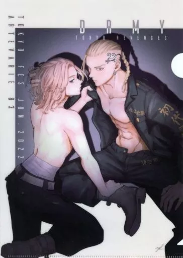 【東京リベンジャーズ】A4クリアファイル 龍宮寺堅＆佐野万次郎(ゆえかん) TOKYO罹破維武 5/SHELTER