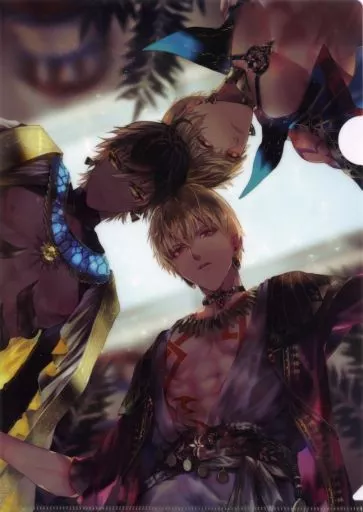 【Fate シリーズ】A4クリアファイル オジマンディアス＆ギルガメッシュ(ひつじ) /酒蔵
