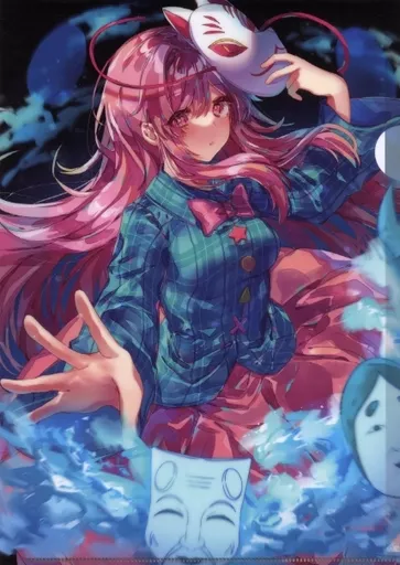 東方project こころ　水着　美少女　クリアファイル　VY11 東方project こころ 水着 美少女 クリアファイル VY11