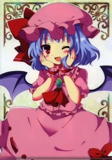 【東方Project】A4クリアファイル3 レミリア・スカーレット(うぐいす餅)/酢.M.A.P