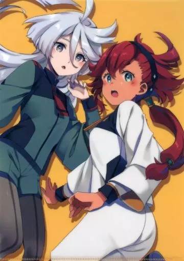 【機動戦士ガンダム水星の魔女】A4クリアファイル スレッタ・マーキュリー＆ミオリネ・レンブラン(えれっと＆なつめえり) COMIC1☆21/うつらうららか＆いちごさいず