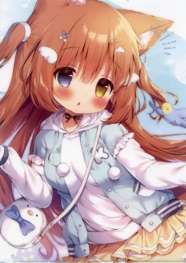 駿河屋 -<中古>【オリジナル】A4クリアファイル こまこちゃん(桃豆こま