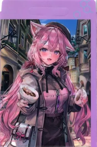 【バーチャルYoutuber】A4クリアファイルバッグ 博衣こより(ももこ) C101/さしみねこ屋
