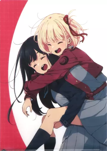 【リコリス・リコイル】A4クリアファイル 錦木千束＆井ノ上たきな(いみぎむる) C101新刊購入特典/アフロくま本店＆メロンブックス