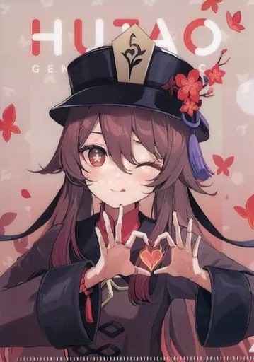 【原神】 A5クリアファイル 胡桃(6U☆) C102/ETERNAL LAND