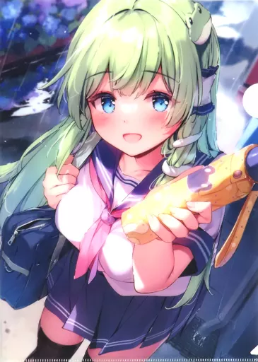 【東方Project】A4クリアファイル 東風谷早苗(宮瀬まひろ) C102新刊購入特典/七色御伽草子＆メロンブックス