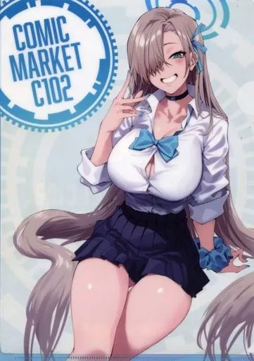 【ブルーアーカイブ】A4クリアファイル 一之瀬アスナ(しゅにち) C102/しゅにち関数