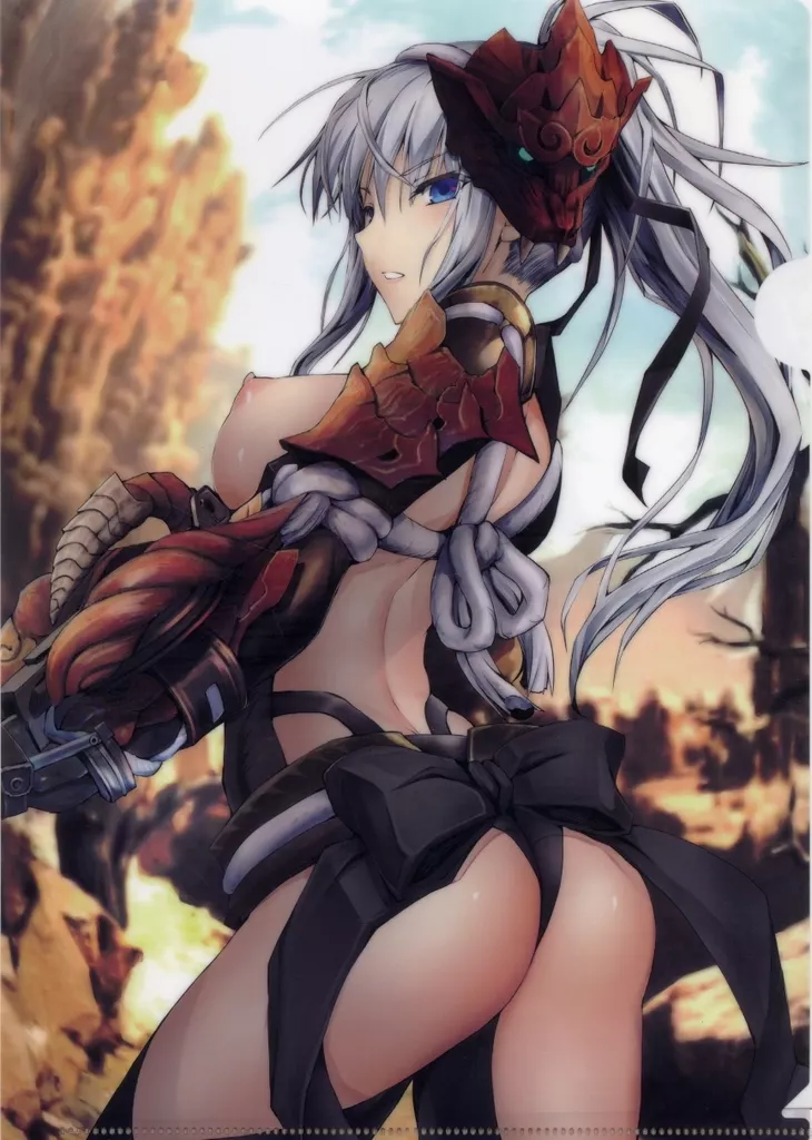 【モンスターハンター】A4クリアファイル(鬼月あるちゅ) C94新刊購入特典/うどんや&メロンブックス