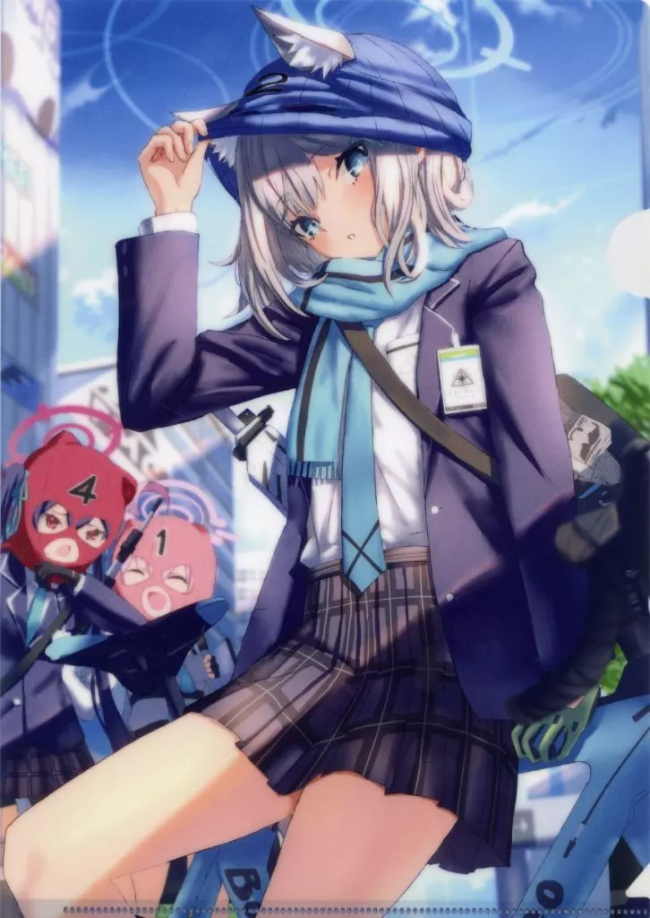 【ブルーアーカイブ】A4クリアファイル 砂狼シロコ(つーはん) C103/ハライ亭