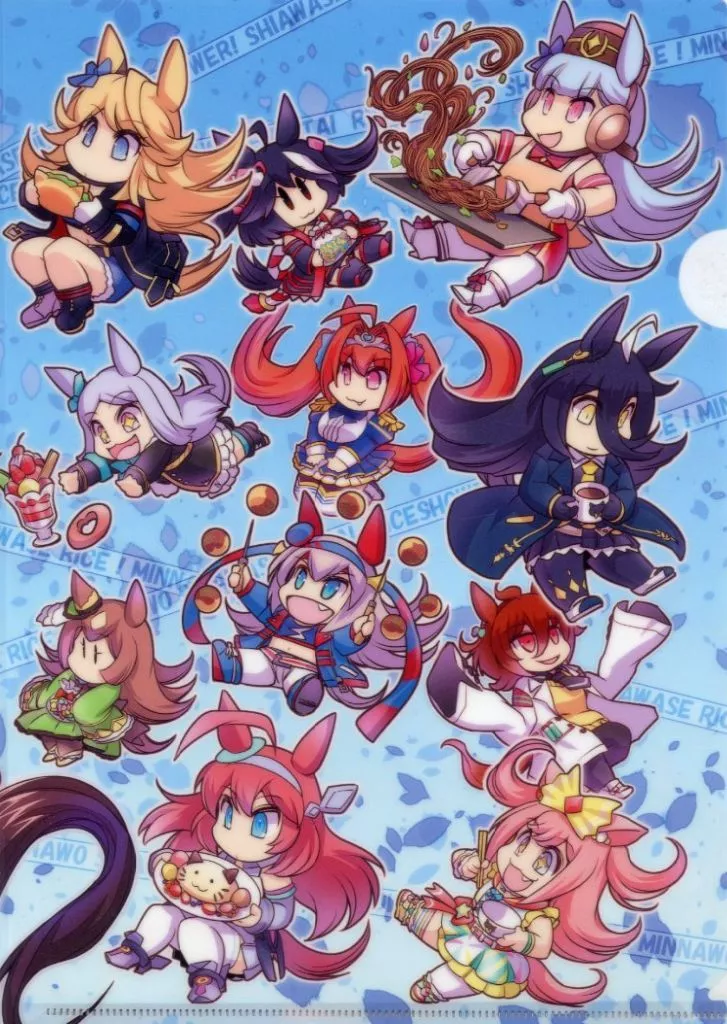 【ウマ娘 プリティーダービー】A4クリアファイル(久彦) C100/ぷりん堂