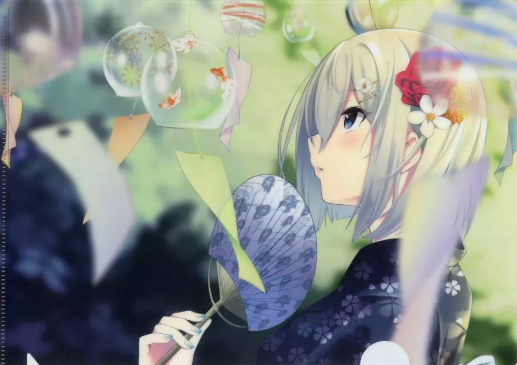 【艦隊これくしょん～艦これ～】A4クリアファイル 浜風(みまむぃ) C96/VALRHONA