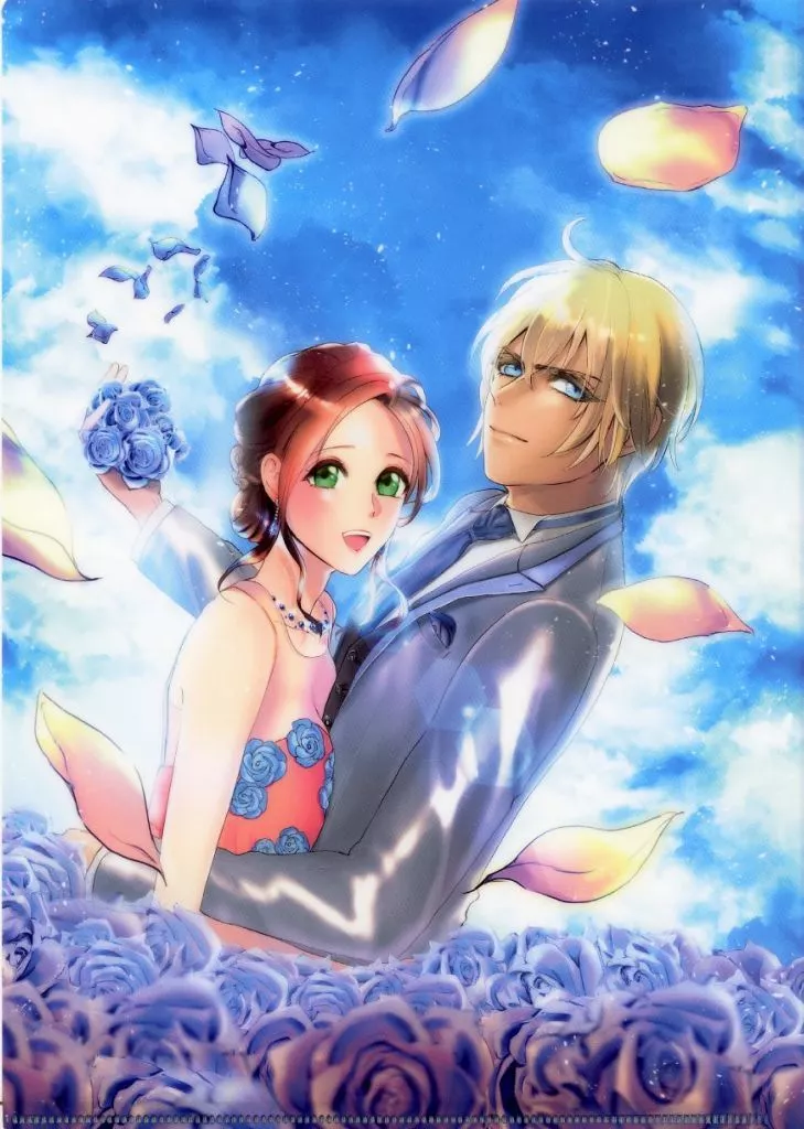【名探偵コナン】A4クリアファイル 安室透&榎本梓(はいど) 2021.2新刊購入特典/かくれんぼ&とらのあな