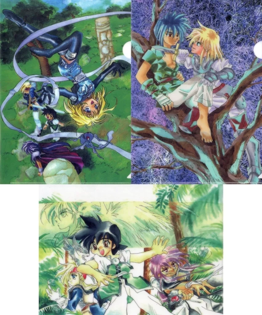 【刻の大地】A4クリアファイルセット(夜麻みゆき) クラウドファンディング返礼品/Mproject
