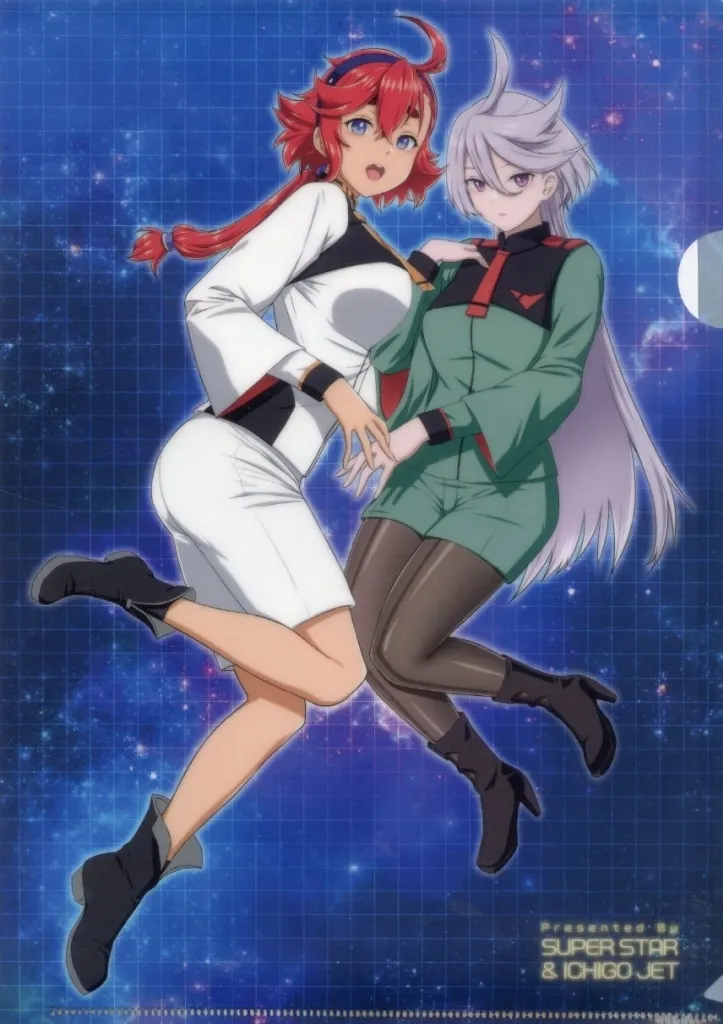 【機動戦士ガンダム 水星の魔女】A4クリアファイル スレッタ&ミオリネ(hoshino&天野琴音) C101/スーパースター&いちごじぇっと