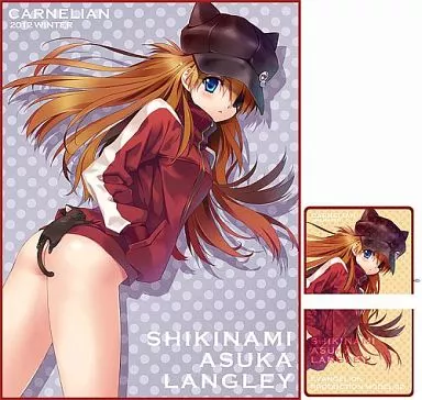 アスカ猫耳ブランケット 式波・アスカ・ラングレー C83/CARNELIAN 985002501image