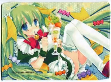 【めろんちゃん】マイクロファイバーハンドタオル めろんちゃん(ミヤスリサ) 2011年9月ポイント交換景品/メロンブックス