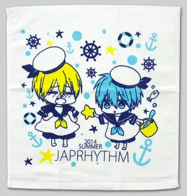 【黒子のバスケ】ハンドタオル 黄瀬涼太＆黒子テツヤ(あさみね) C86/JAPRHYTHM