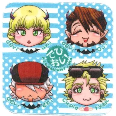 【TIGER&BUNNY】でびおじ!ハンドタオル 虎徹&バーナビー&ライアン(こだか和麻) C86/K2COMPANY