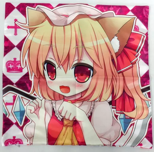 【東方Project】猫耳レミフラクッションカバー レミリア・スカーレット＆フランドール・スカーレット(成宮こねこ) /NoName?