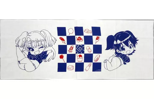 【アイドルマスター】莉嘉とみりあのわっしょいお祭り手ぬぐい 城ヶ崎莉嘉＆赤城みりあ(すめらぎ琥珀) C88/L.L.MILK