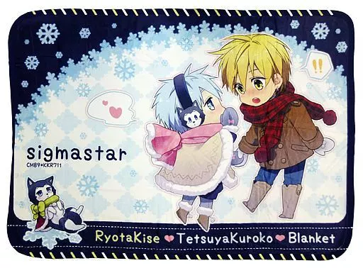 【黒子のバスケ】黄黒ブランケット 黄瀬涼太＆黒子テツヤ(架月) C89/sigmastar