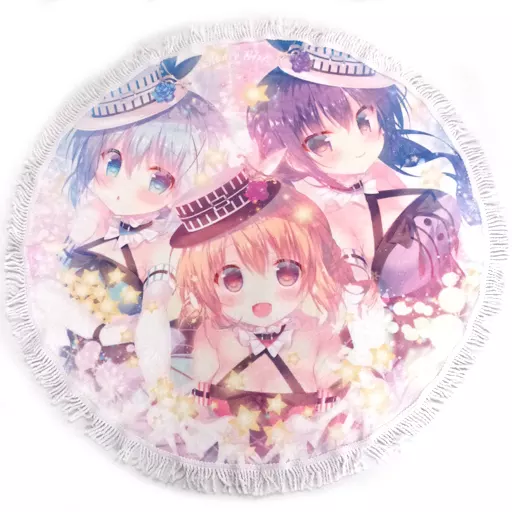 【ご注文はうさぎですか?】ココチノリゼラウンドブランケット(蜜桃まむ) C95/蜂蜜少女