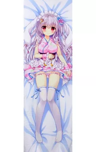 【オリジナル】ぶらんちゃん和メイド抱き枕カバー アクアプレミア版(あめとゆき) /あめ のち ゆき