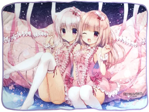 同人生活用品・バッグ・神社関連　【オリジナル】ころんとロワのふわふわブランケット(宮坂なこ) C91/Brown sugar