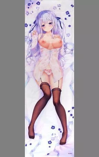 【オリジナル】飛鳥先輩抱き枕カバー 彼のシャツ・桜餅・イベント版 柊飛鳥 C99/TwinBox