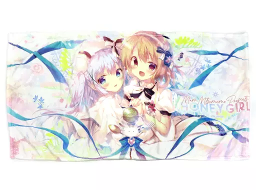 【ご注文はうさぎですか?】3Wayブランケット チノ＆ココア(蜜桃まむ) C97/蜂蜜少女