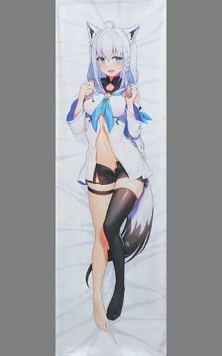 駿河屋 -【アダルト】<中古>【バーチャルYoutuber】抱き枕カバー 白上