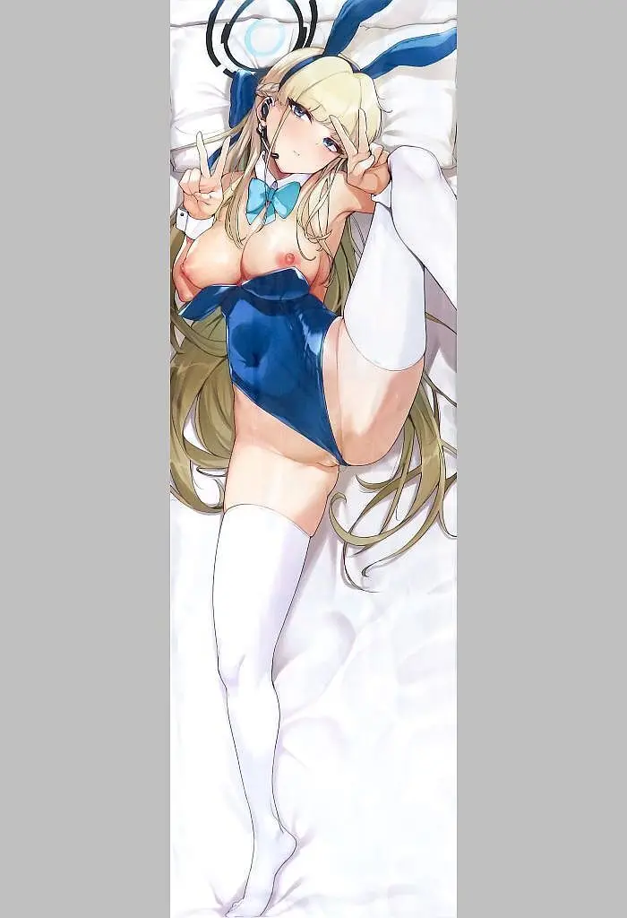 【ブルーアーカイブ】抱き枕カバー バニーガールver 飛鳥馬トキ(ワカメさん) C102/wakamaker