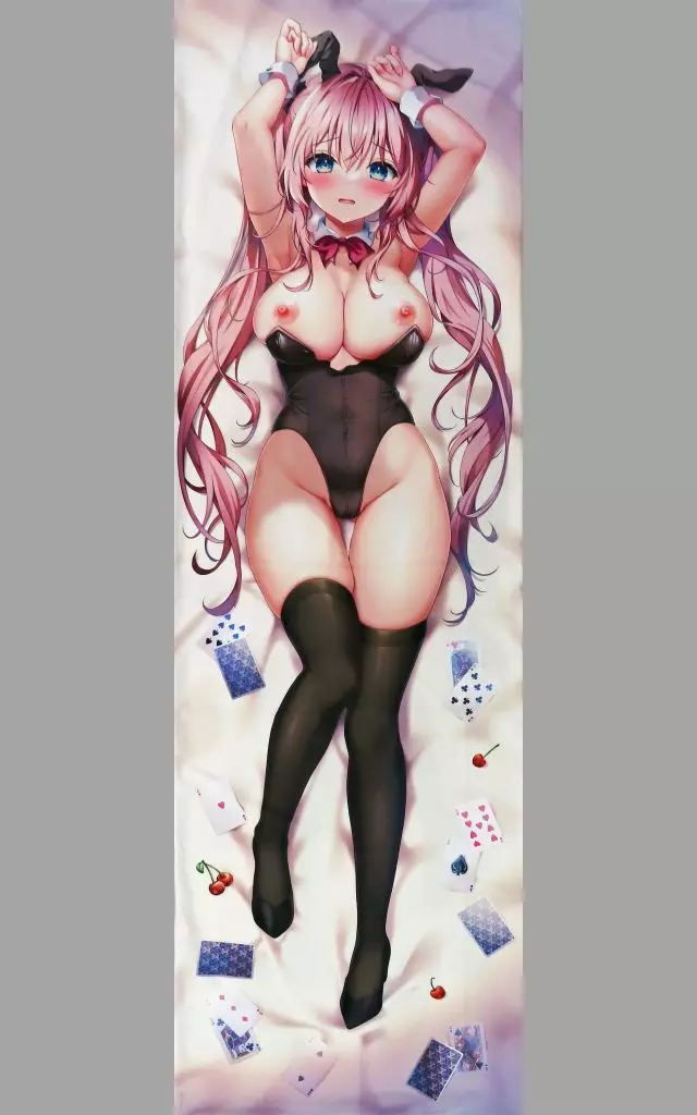 【オリジナル】バニー茉莉ちゃん抱き枕カバー 赤面えっちver 鈴宮茉莉(kino＆konomi) /きのこのみ