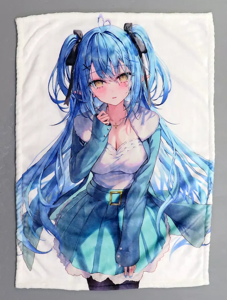 【バーチャルYoutuber】もふもふブランケット 雪花ラミィ(リン☆ユウ) C103/Rin☆Yuu
