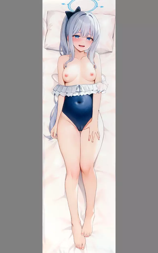 【ブルーアーカイブ】抱き枕カバー 水着ver 月雪ミヤコ(りょうた) /ドクアル診療所