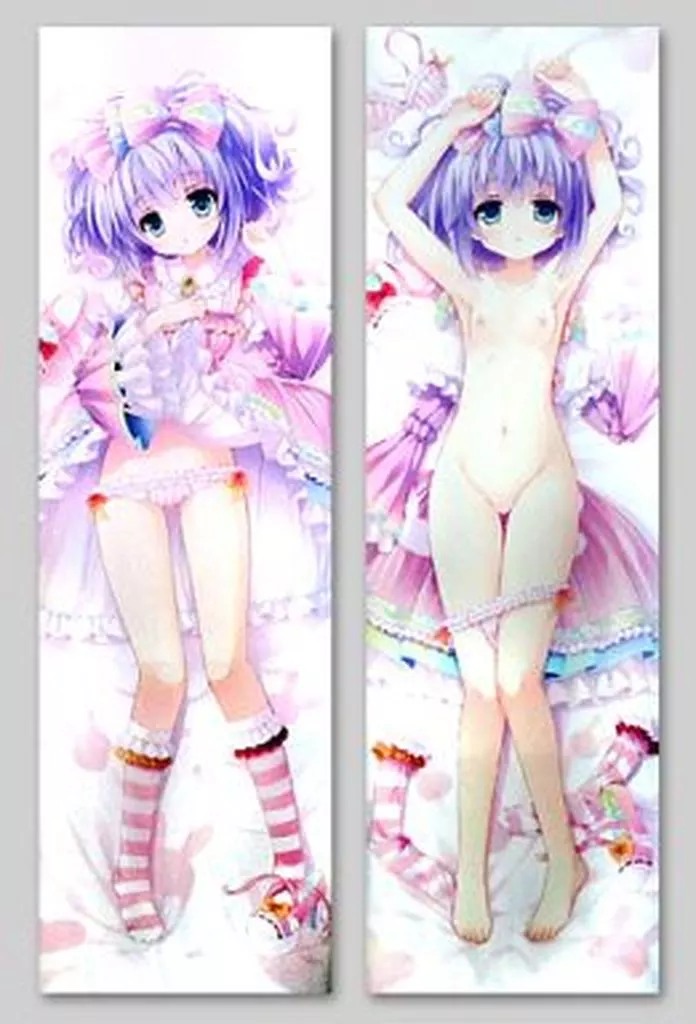 【恋する少女と想いのキセキ】エナのうさうさ抱き枕カバー 白桜生地版(月嶋ゆうこ) C91/Sugar Pot