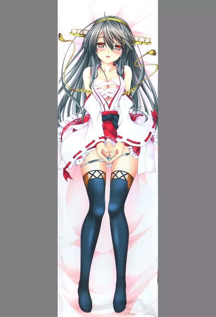 【艦隊これくしょん～艦これ～】アクアヴェール版 榛名改二抱き枕カバー(葵比呂) 俺の嫁!肆拾/Verdant Force