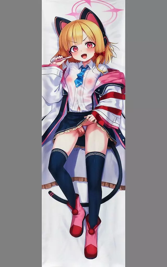 【ブルーアーカイブ】抱き枕カバー ライクトロンリッチ・通常版 才羽モモイ(Blondy) /特殊寝具店