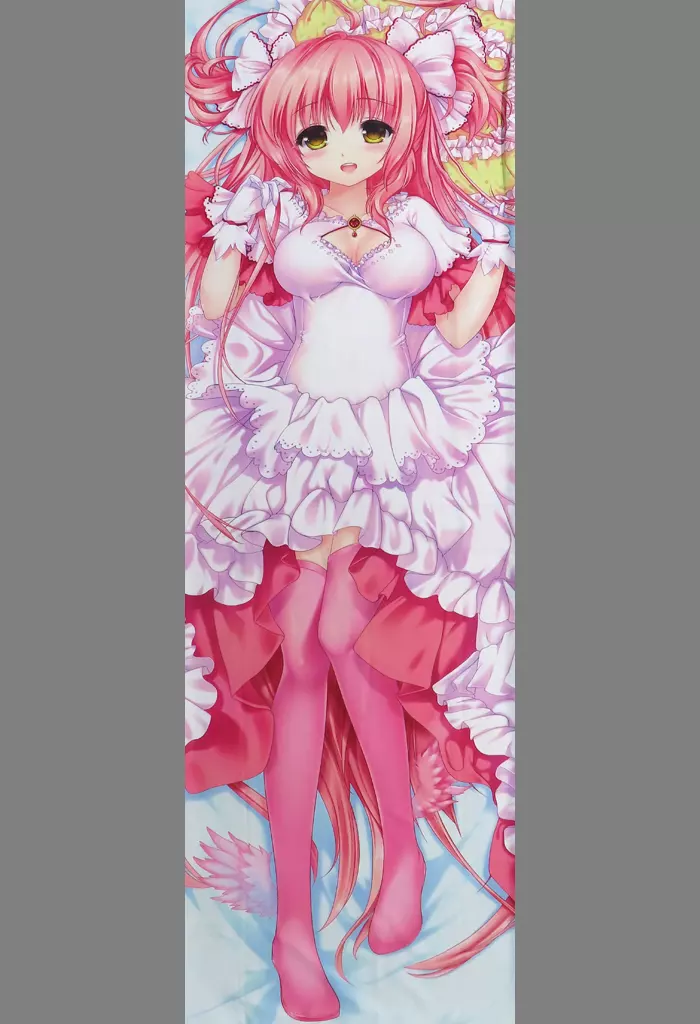 【魔法少女まどか☆マギカ】女神まどか抱き枕カバー 白桜生地版 アルティメットまどか(ペイント娘) /強熱残分