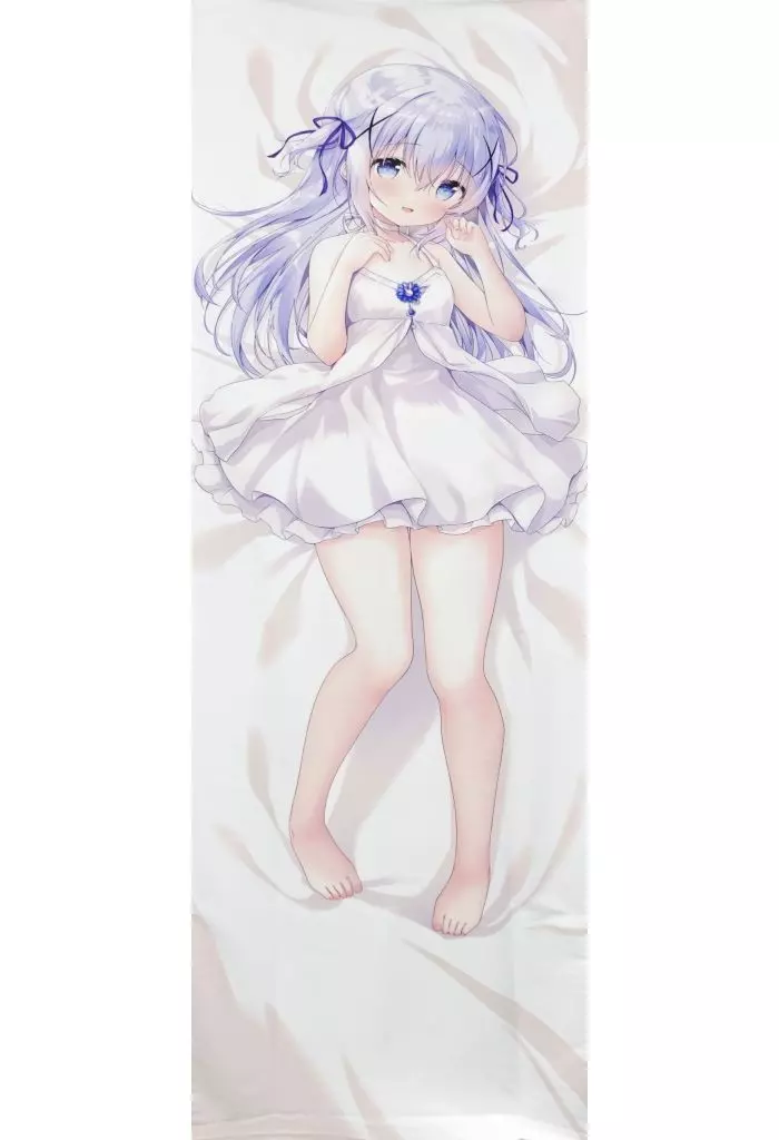 【ご注文はうさぎですか?】ふわふわチノちゃん抱き枕カバー ライクトロン生地(飴玉コン) C102/あめうさぎ