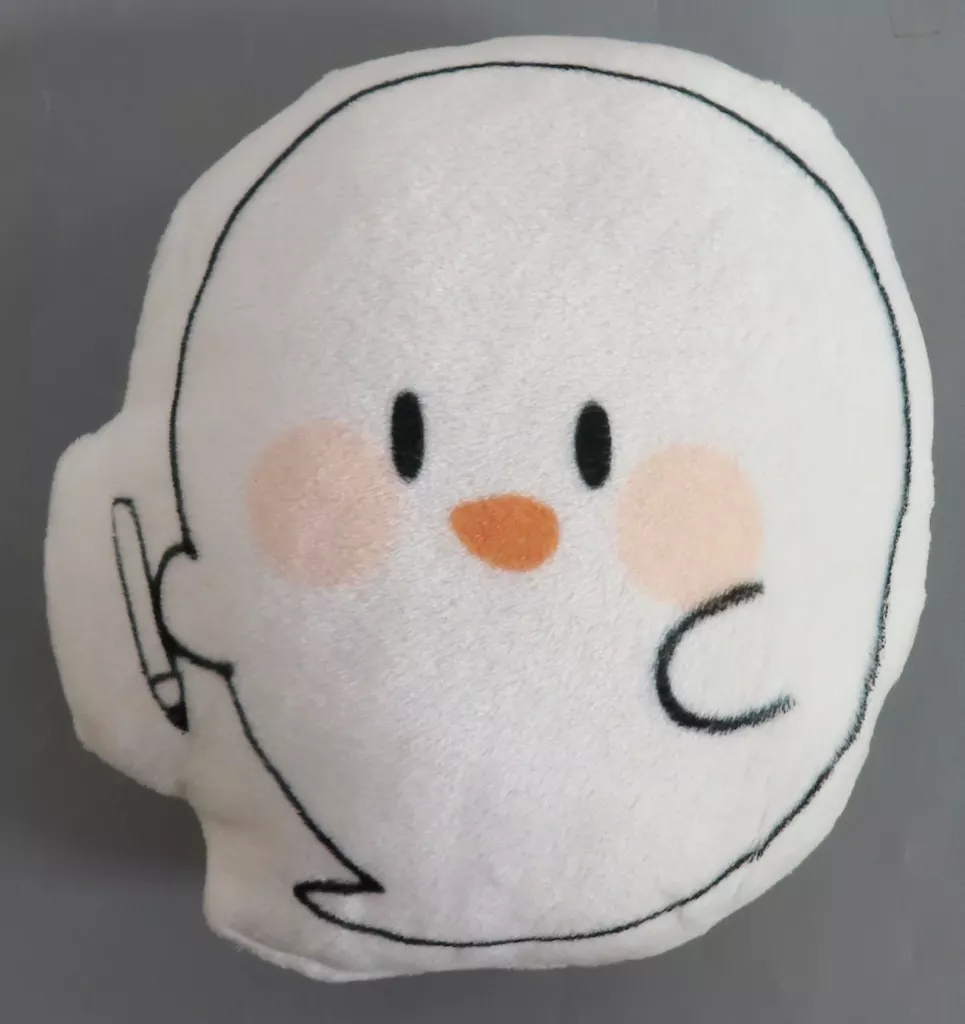 【オリジナル】ダイカットクッション しろだんごちゃん(館田ダン) 館田ダン初個展 Pre Lady/ダンダカダン&pixiv WAEN GALLERY
