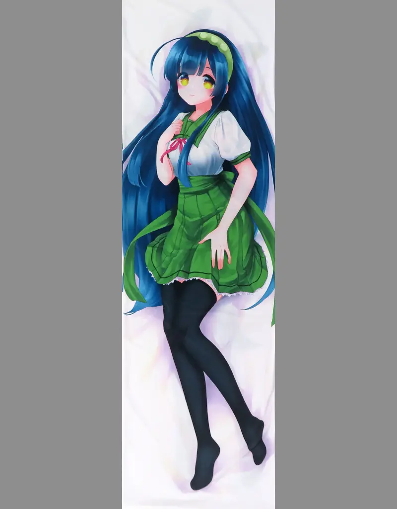 【ボーカロイド】抱き枕カバー バニー 東北ずん子(江戸村ににこ) /東北ずん子(本体中央、腹と髪周辺に毛羽立ちほつれあり)