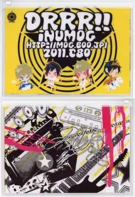 【デュラララ!!】フラットポーチ 折原臨也＆平和島静雄(フジノ＆まるも) C80/inumog 特典