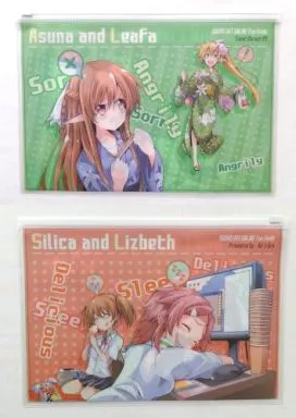【ソードアート・オンライン】ファスナーポーチ アスナ＆リーファ＆シリカ＆リズベット(びび) C84/えあxぐら