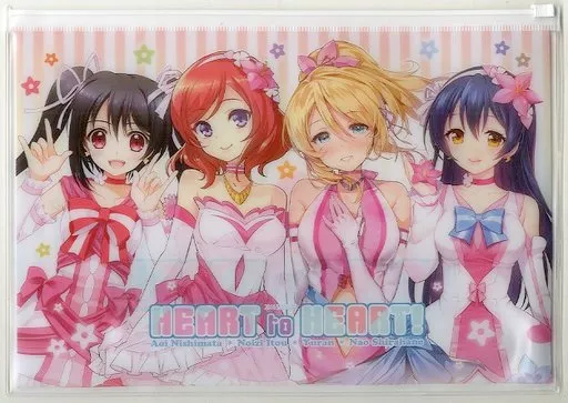 【ラブライブ!】ビニールバッグ(西又葵&ゆらん&白羽奈尾&いとうのいぢ) C90/富士壺機械